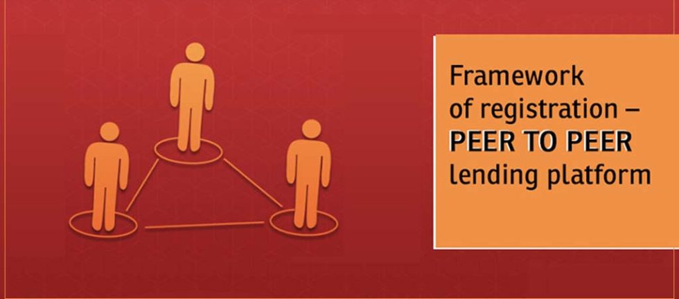 Framework of registration – Peer to Peer lending platform