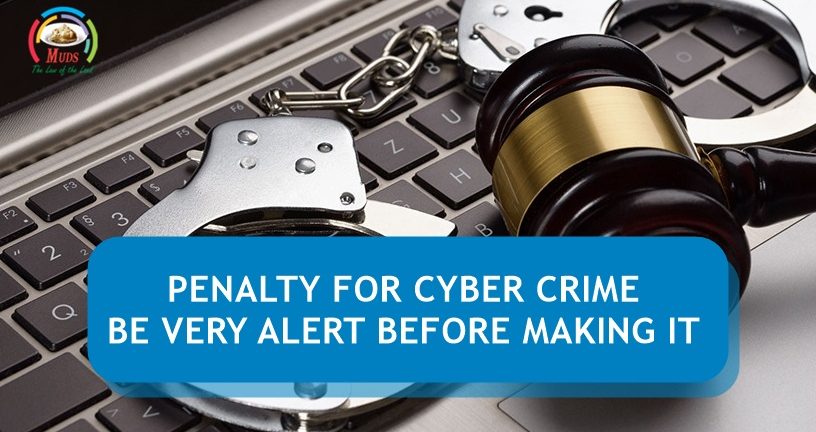 Penalty For Cyber Crime - Be Very Alert Before Making it