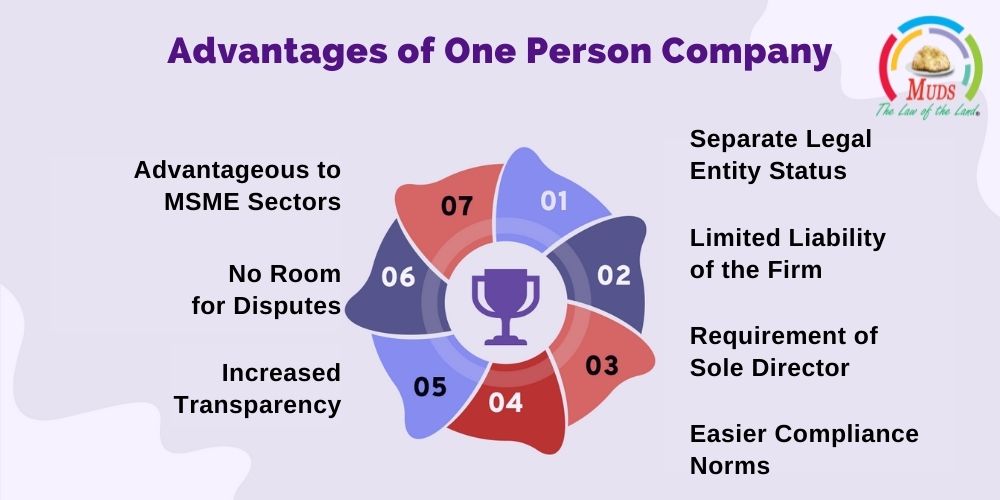 Advantages of One Person Company