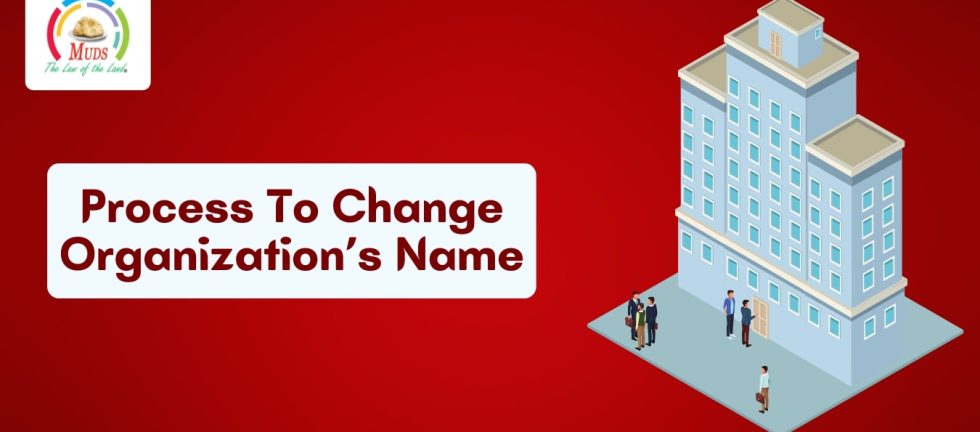 Process To Change Organization’s Name
